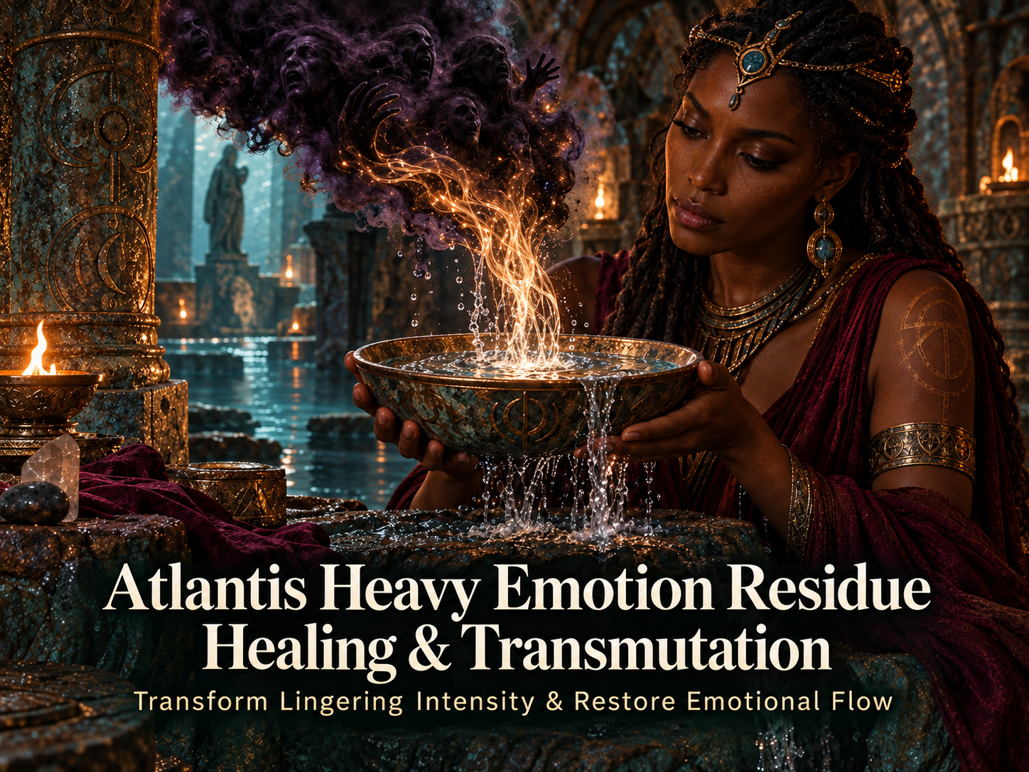 Atlantis Heavy Emotion Residue Healing & Transmutation