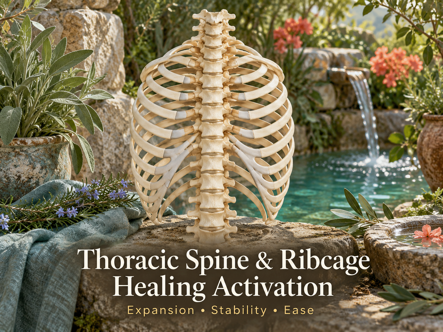Thoracic Spine & Ribcage Healing Activation