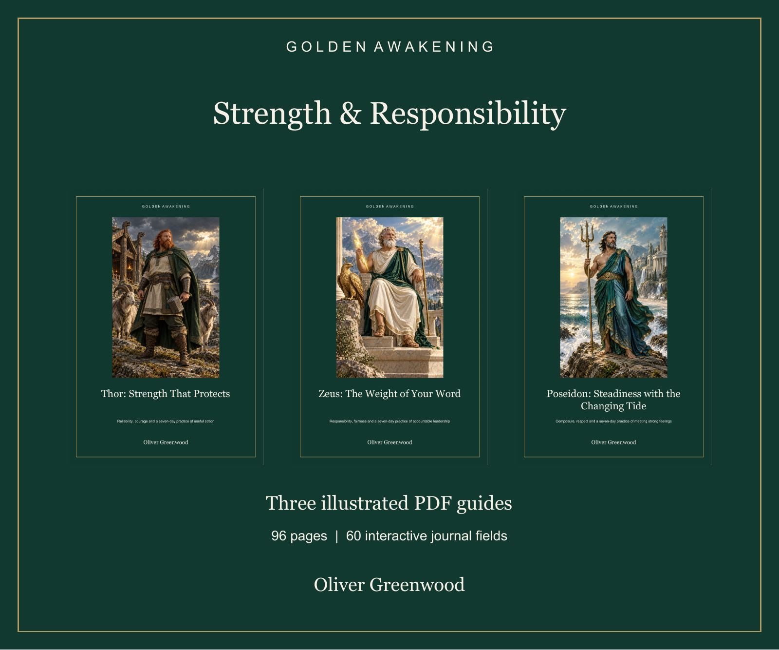 Strength & Responsibility — Thor, Zeus & Poseidon PDF Collection