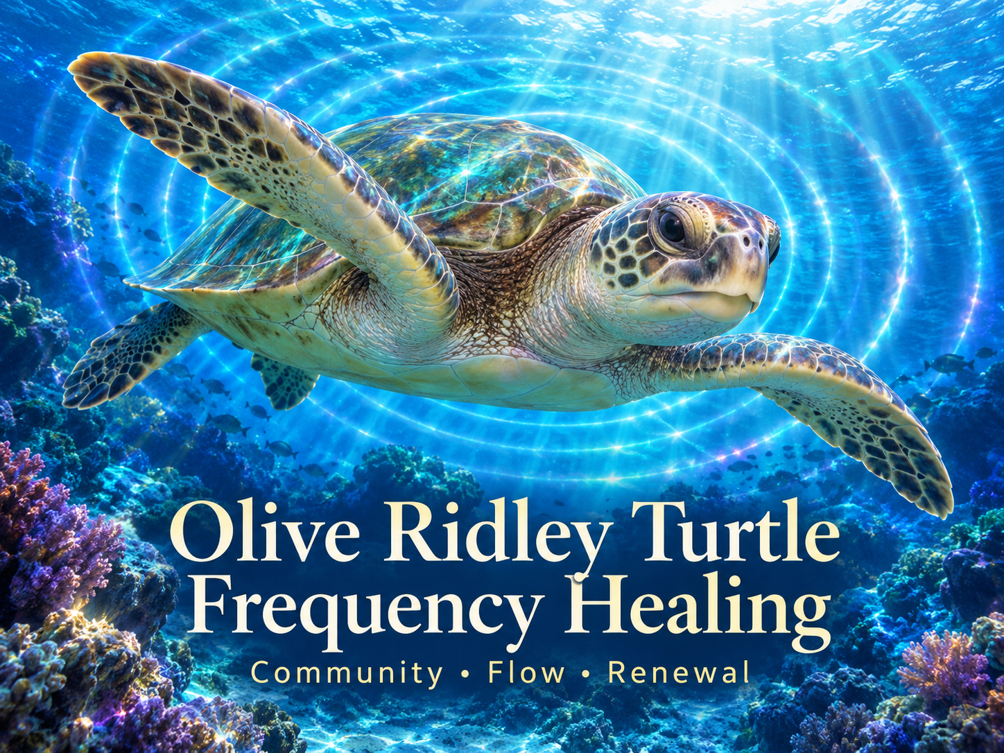 Olive Ridley Turtle Frequency Healing