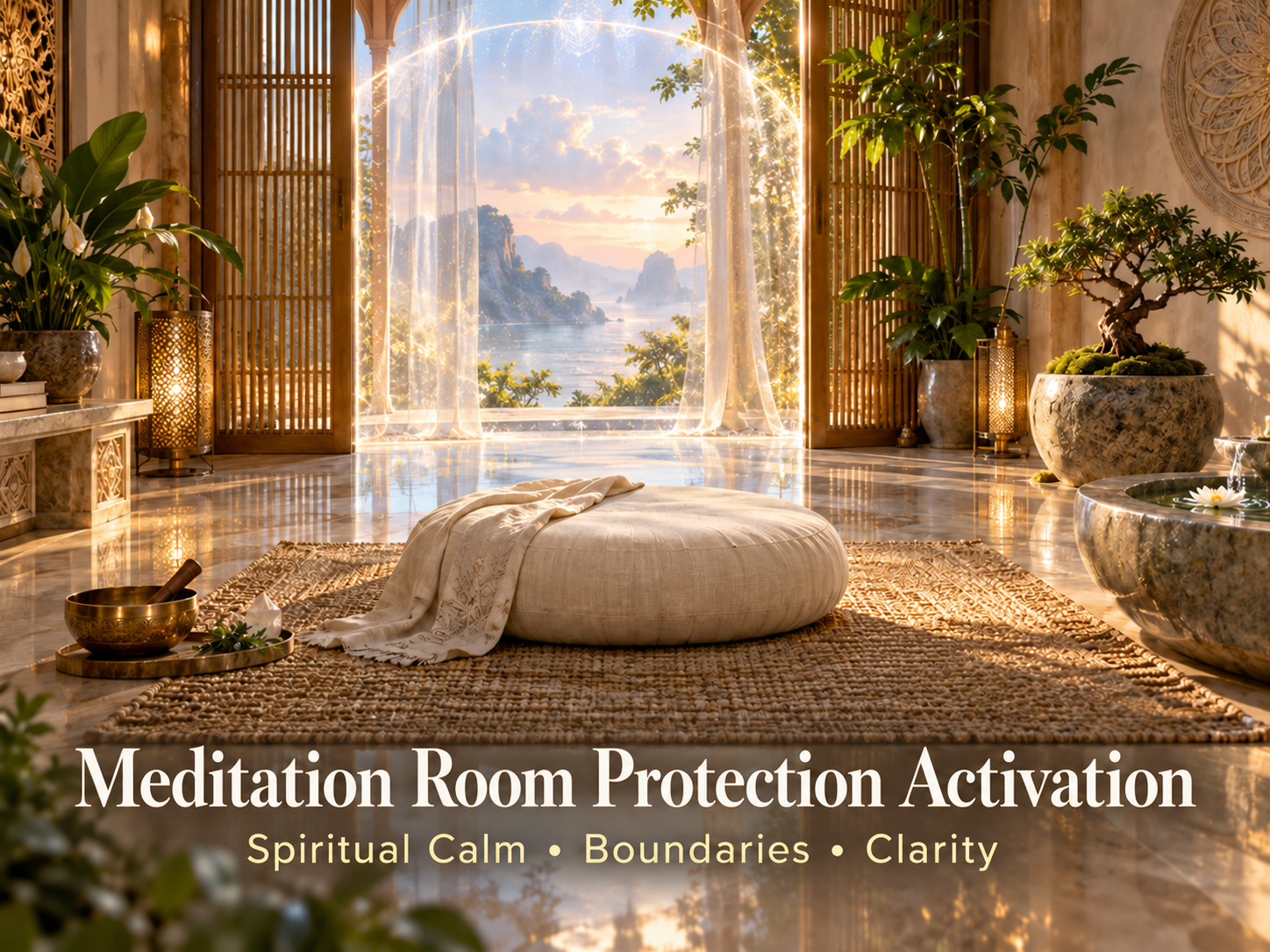Meditation Room Protection Activation