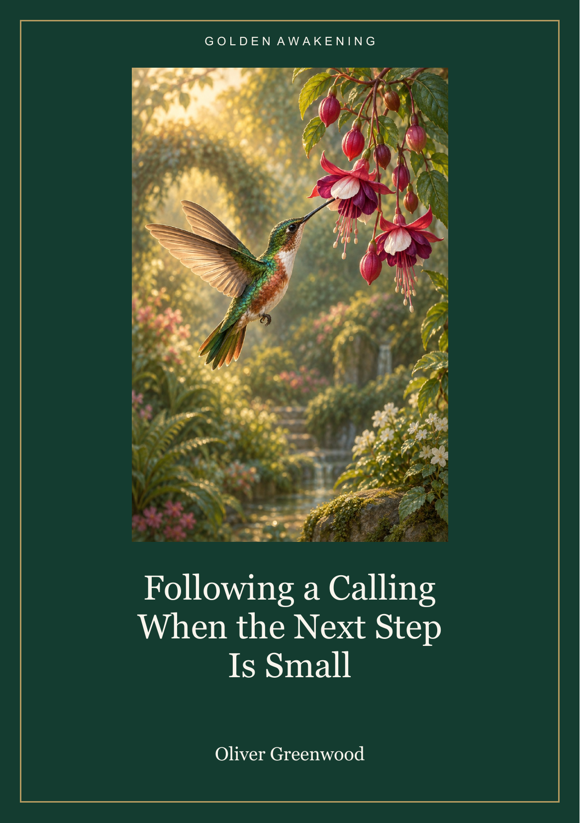 Following a Calling When the Next Step Is Small — PDF Course