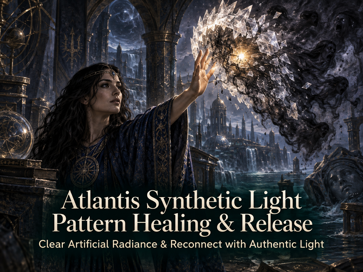 Atlantis Synthetic Light Pattern Healing & Release
