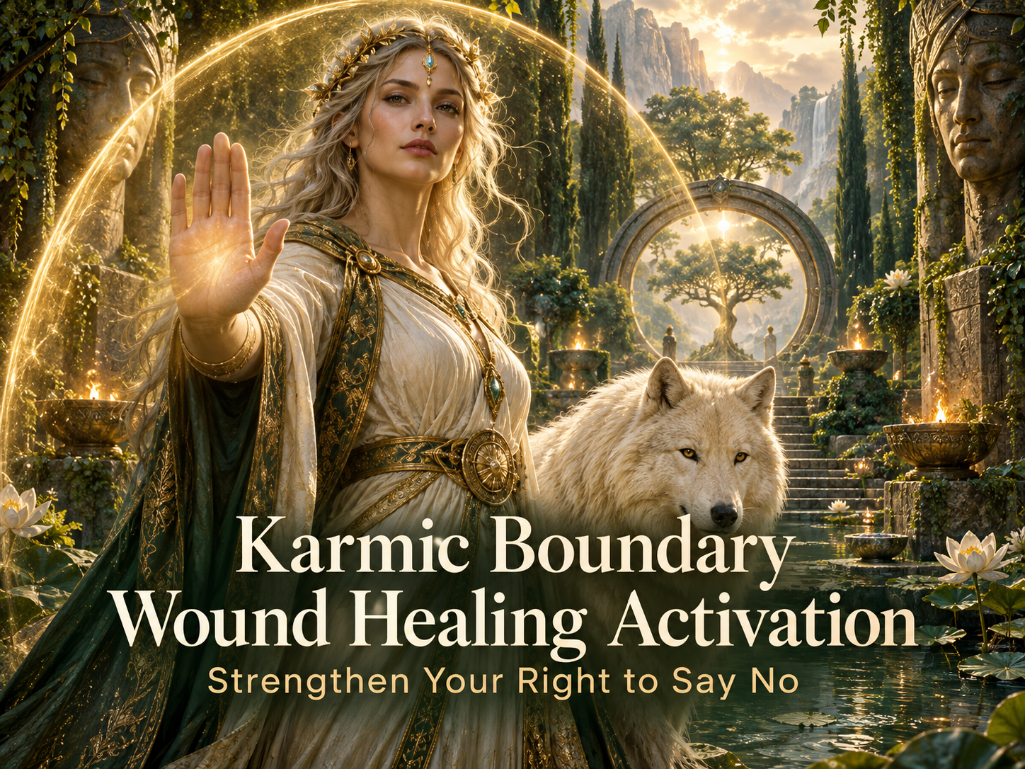 Karmic Boundary Wound Healing Activation