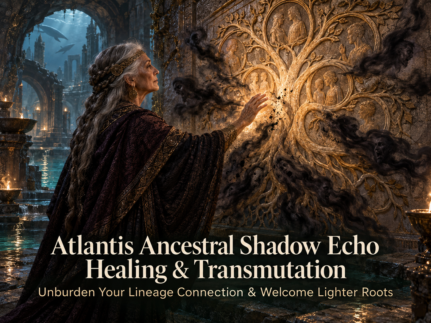 Atlantis Ancestral Shadow Echo Healing & Transmutation