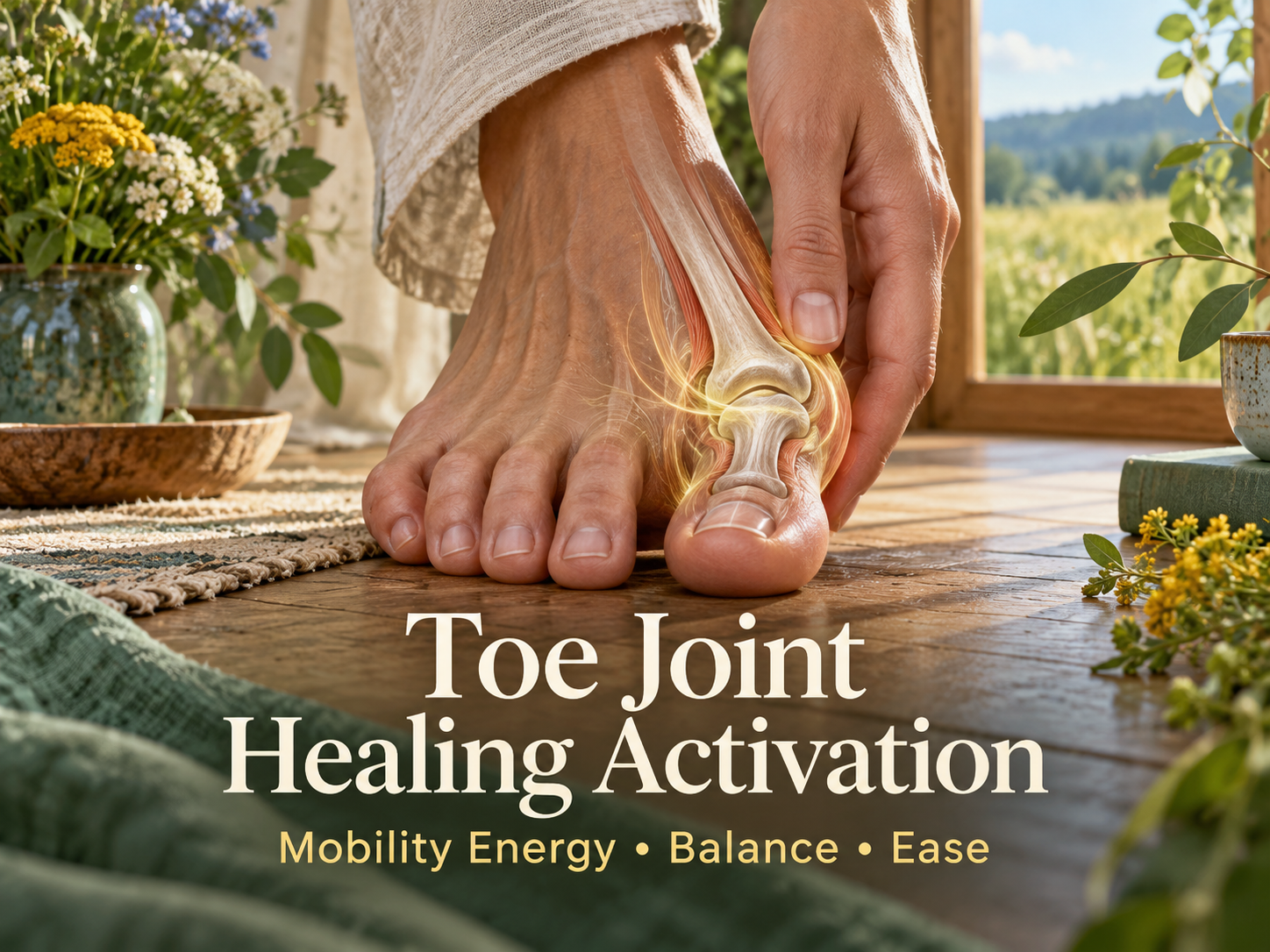 Toe Joint Healing Activation