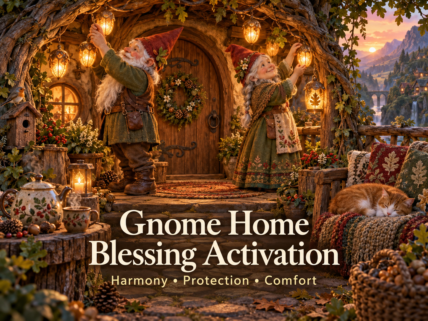 Gnome Home Blessing Activation