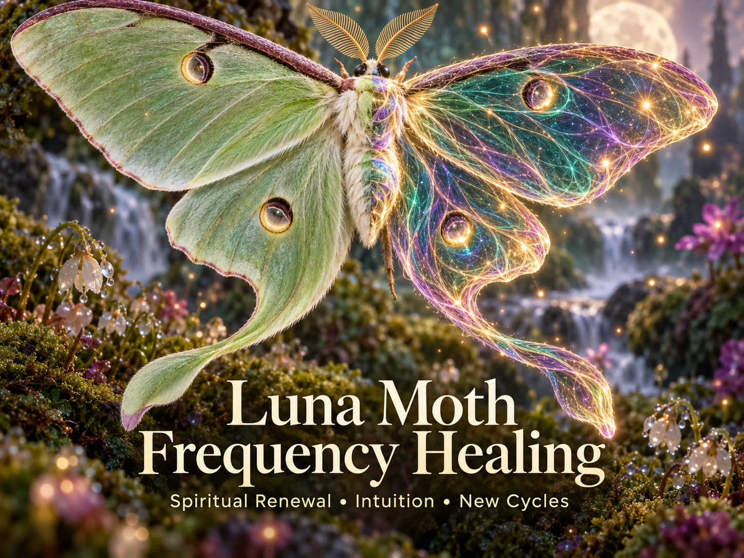 Luna Moth Frequency Healing