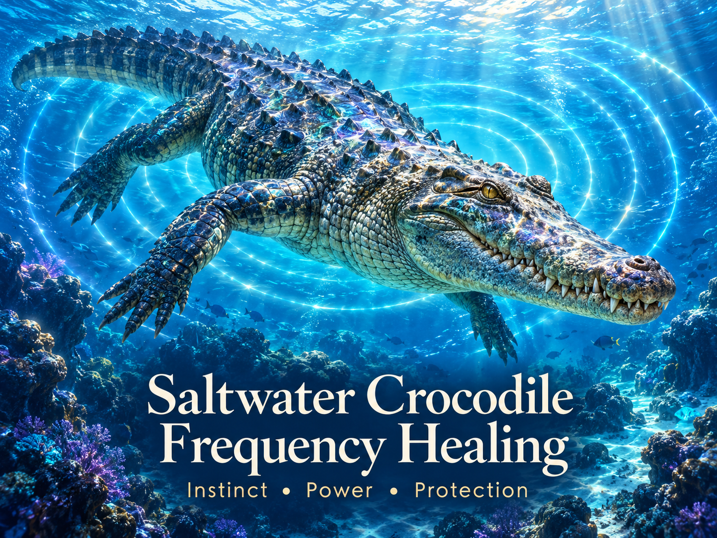 Saltwater Crocodile Frequency Healing