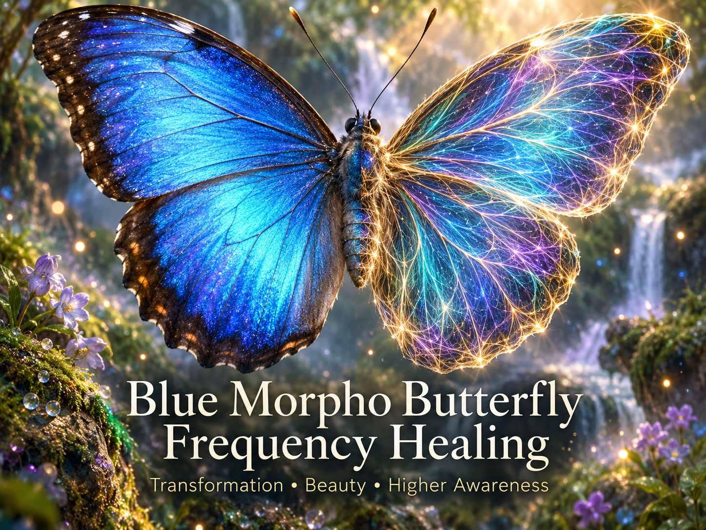 Blue Morpho Butterfly Frequency Healing