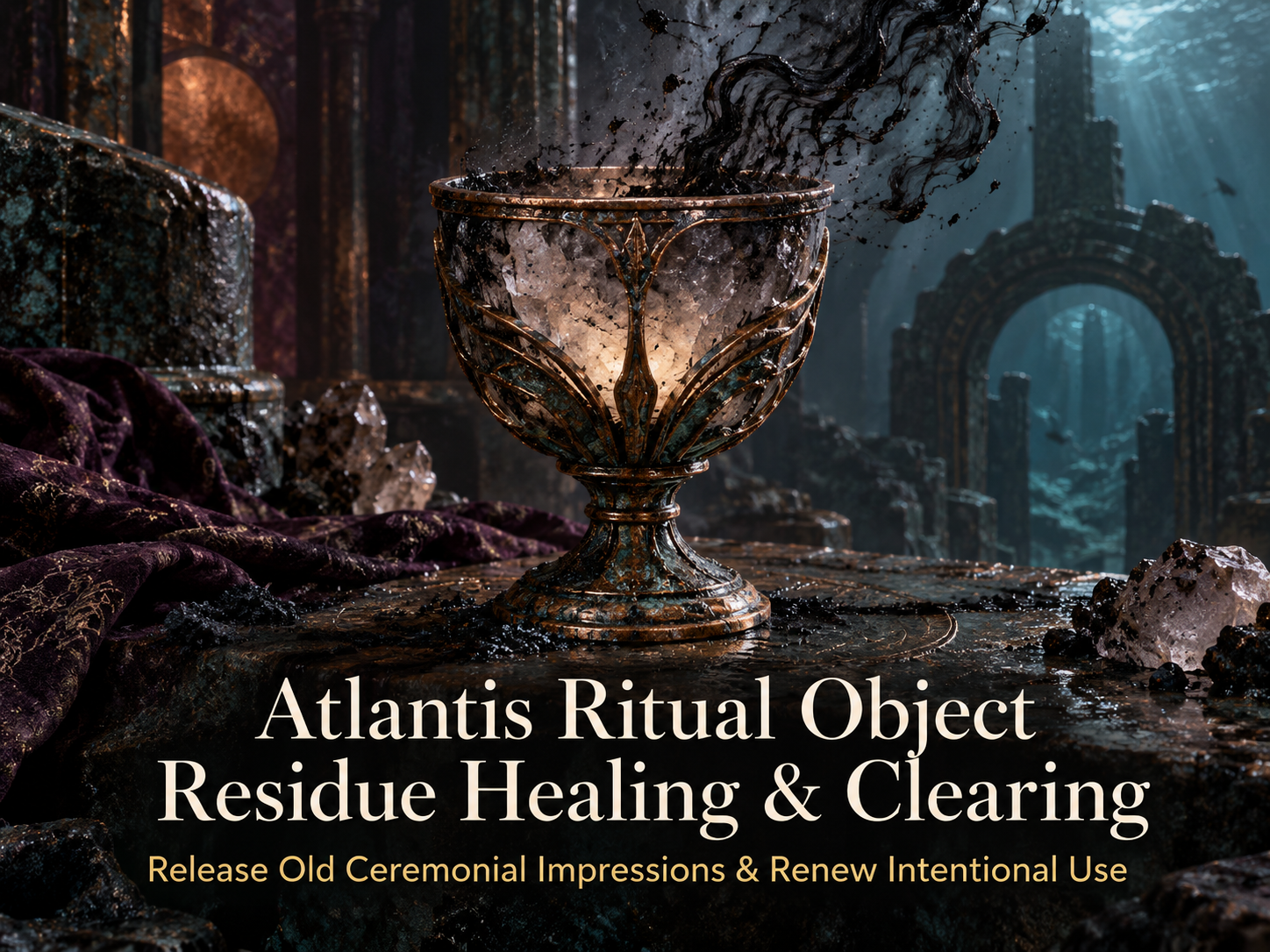 Atlantis Ritual Object Residue Healing & Clearing