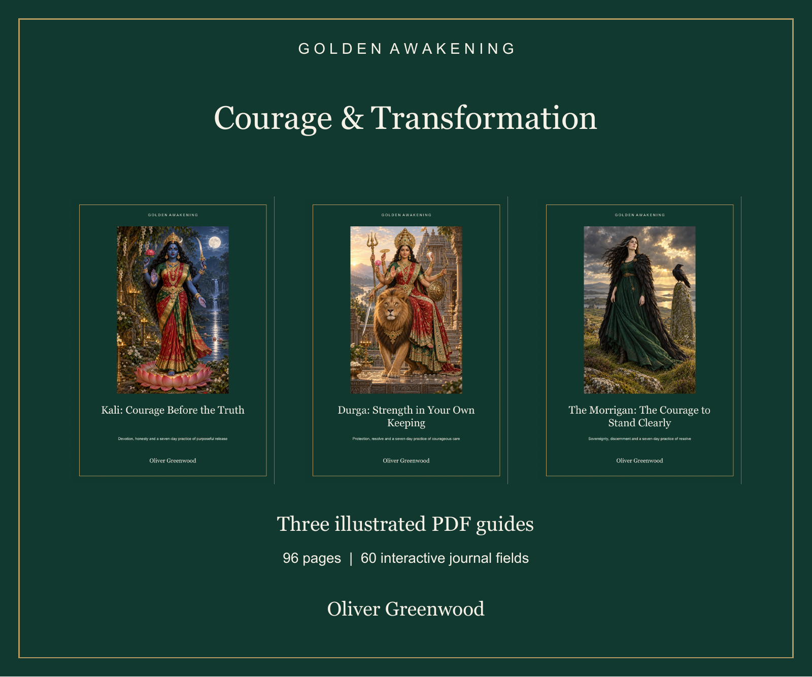 Courage & Transformation — Kali, Durga & The Morrigan PDF Collection