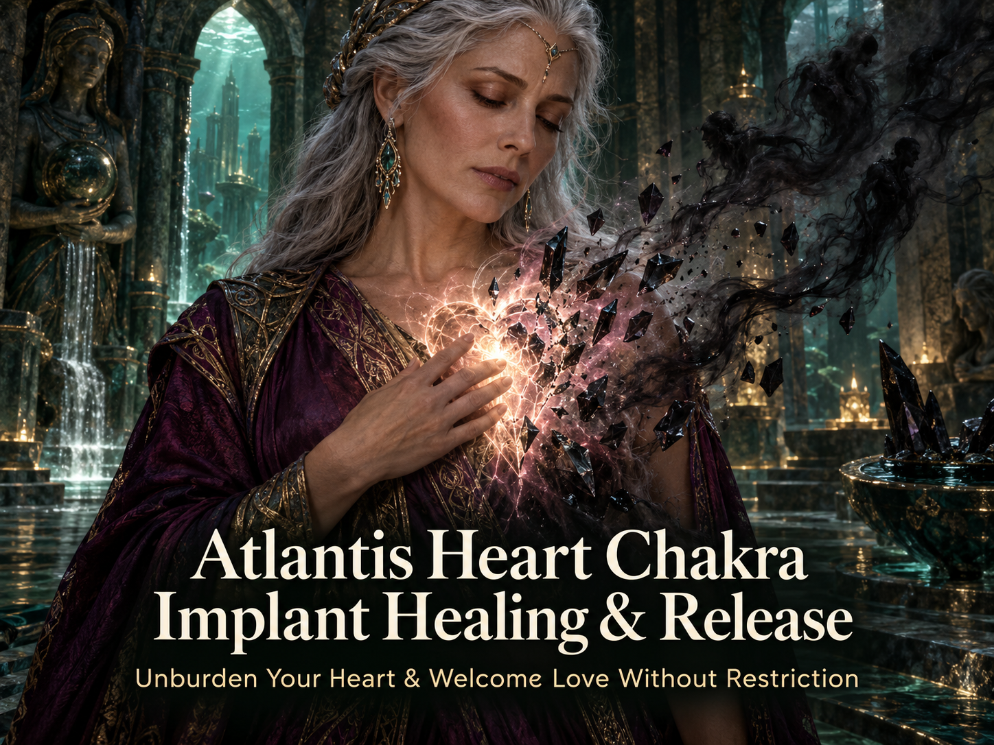 Atlantis Heart Chakra Implant Healing & Release