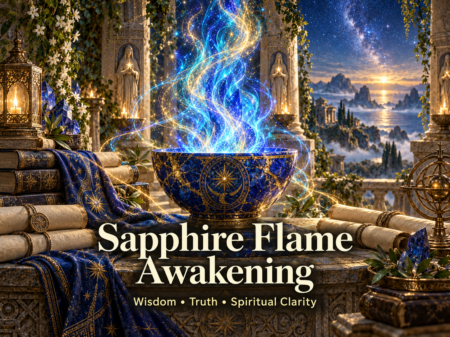 Sapphire Flame Awakening