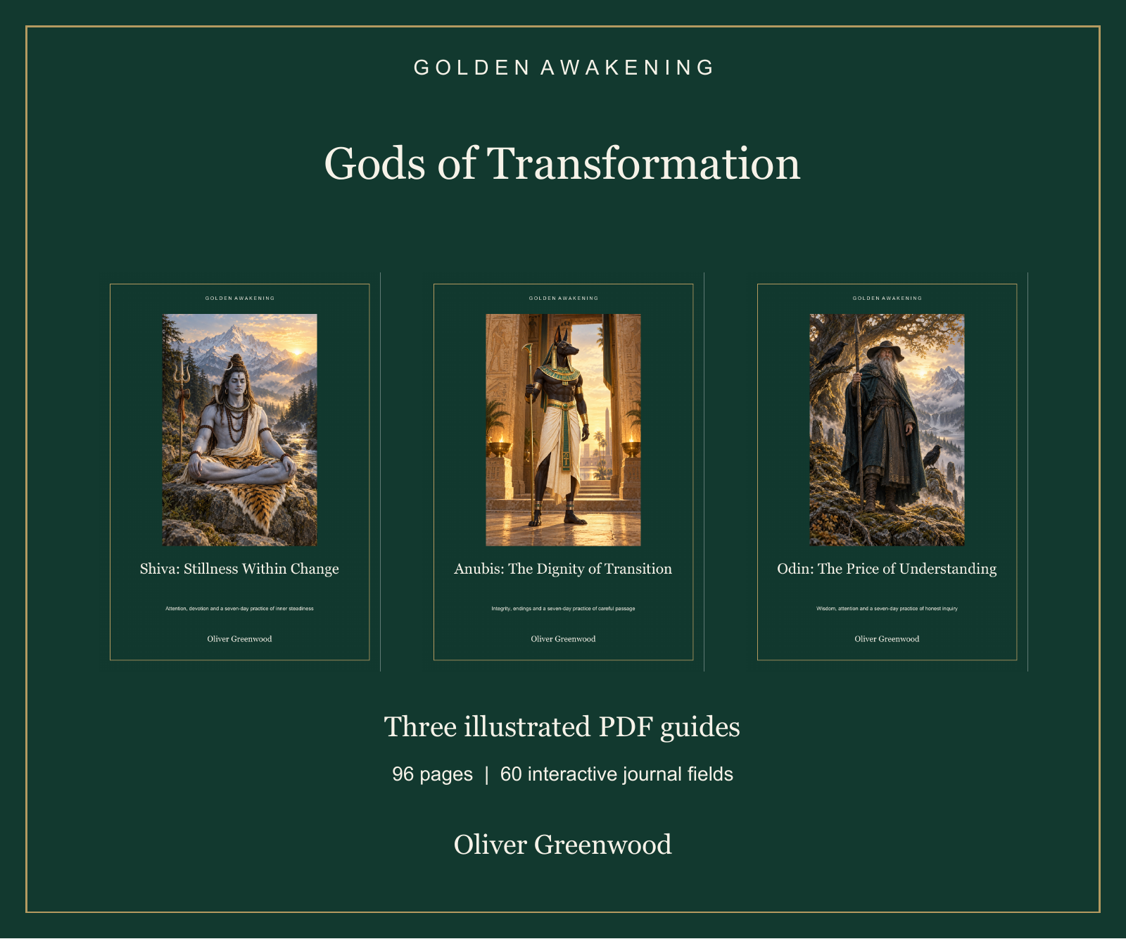 Gods of Transformation — Shiva, Anubis & Odin PDF Collection