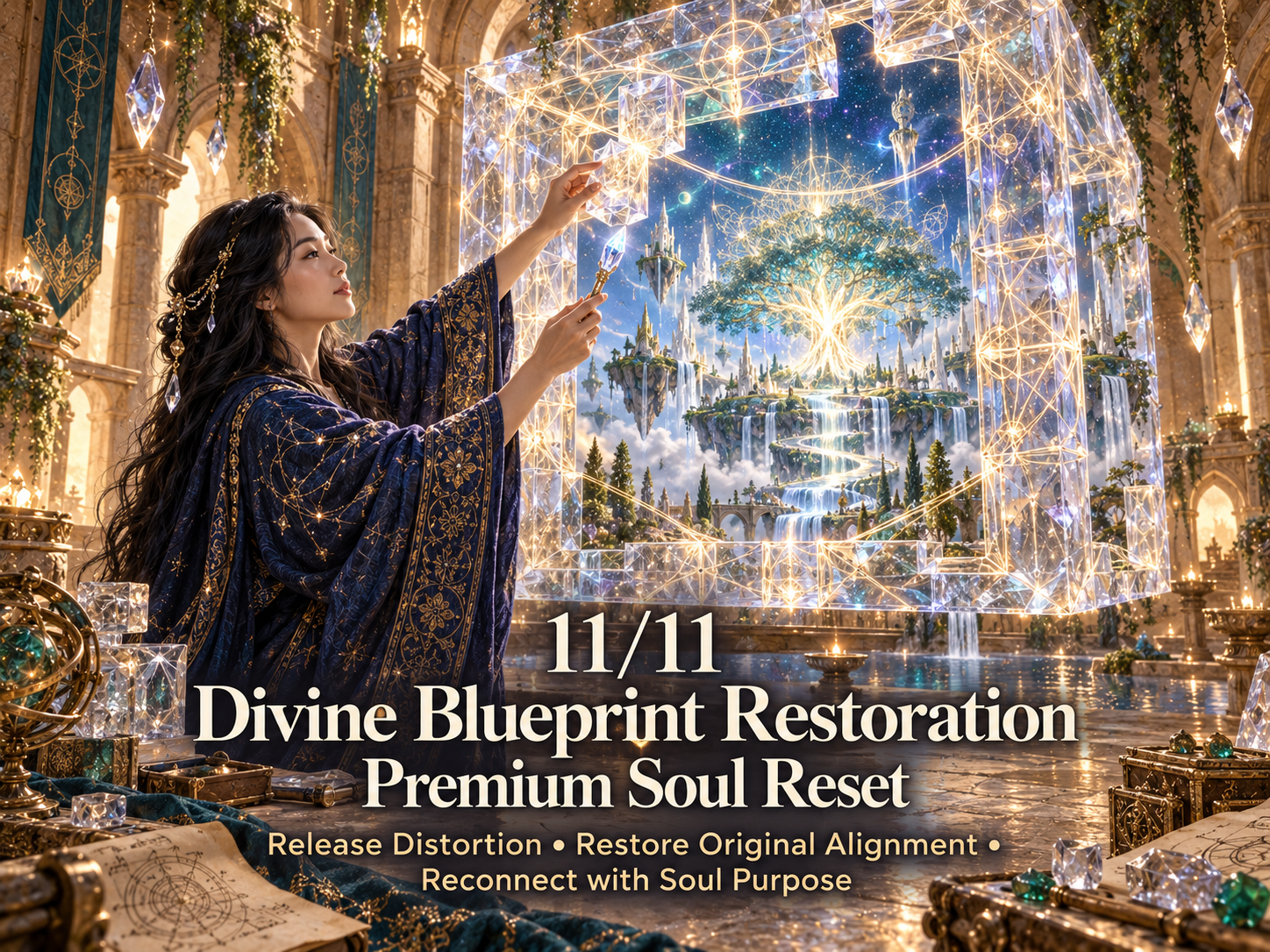 11/11 Divine Blueprint Restoration Premium Soul Reset