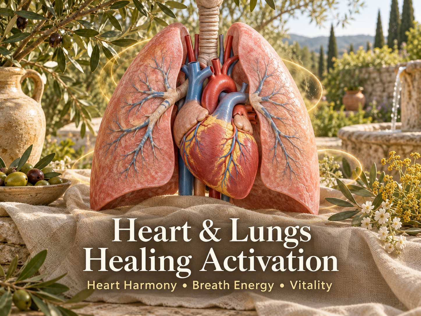 Heart & Lungs Healing Activation