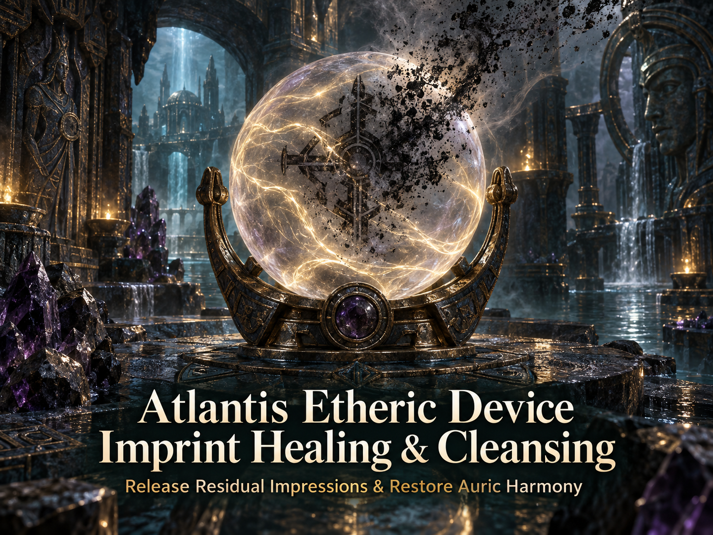 Atlantis Etheric Device Imprint Healing & Cleansing