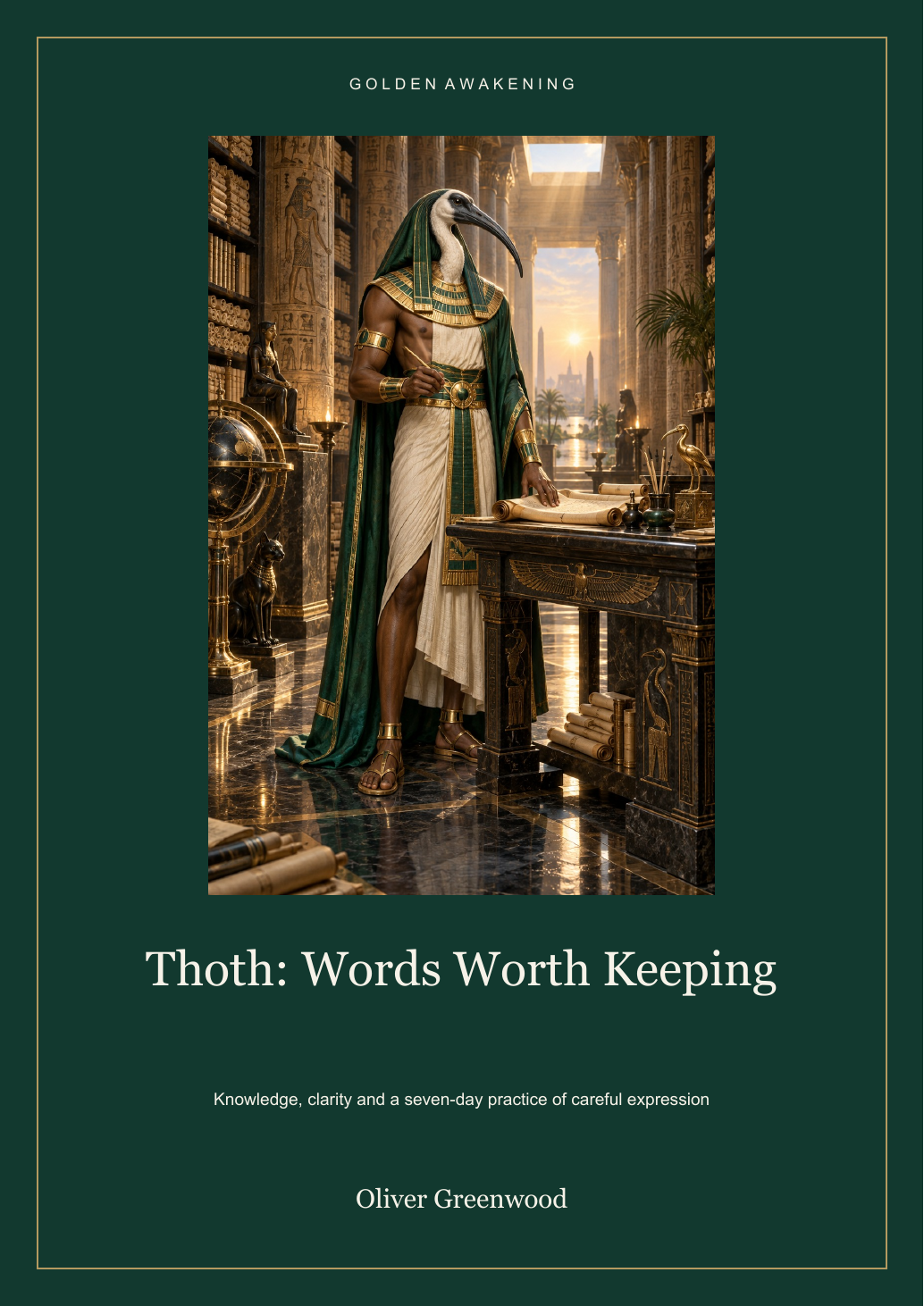 Thoth: Words Worth Keeping — PDF Guide
