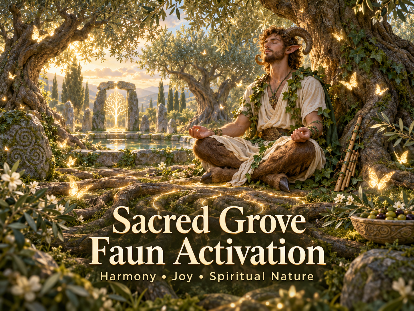 Sacred Grove Faun Activation
