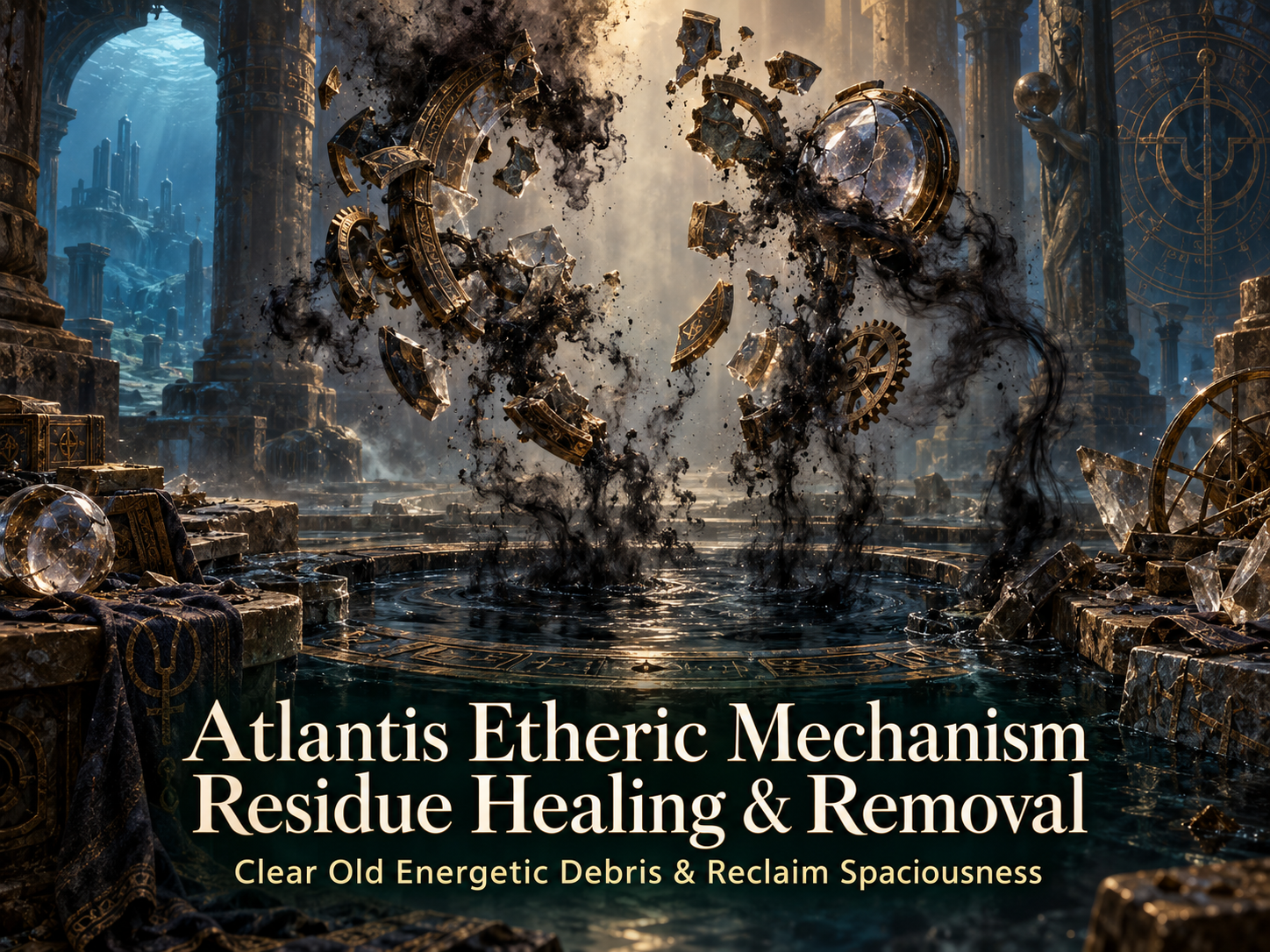 Atlantis Etheric Mechanism Residue Healing & Removal