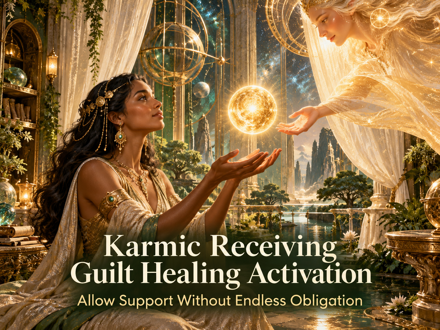 Karmic Receiving Guilt Healing Activation
