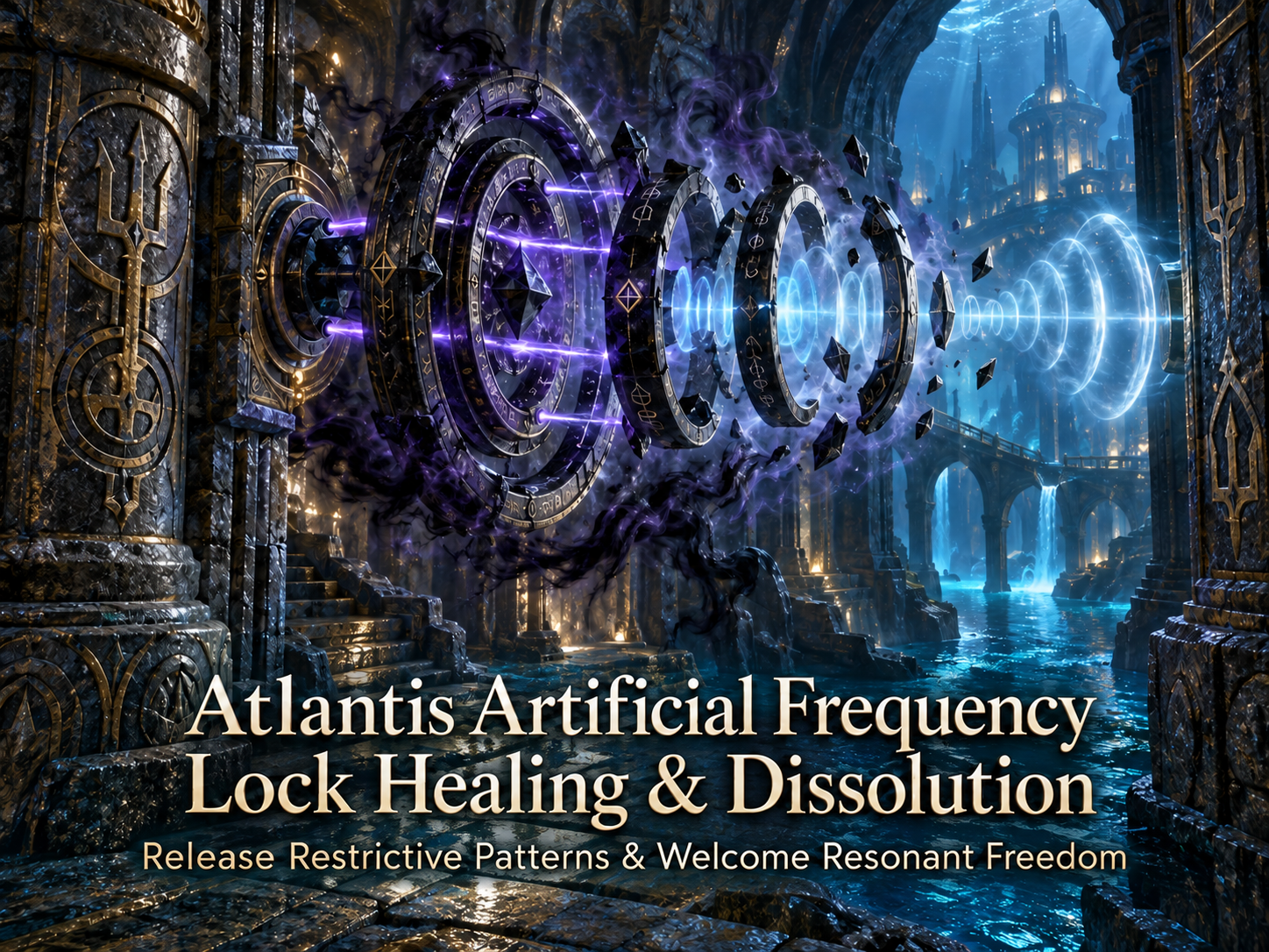 Atlantis Artificial Frequency Lock Healing & Dissolution