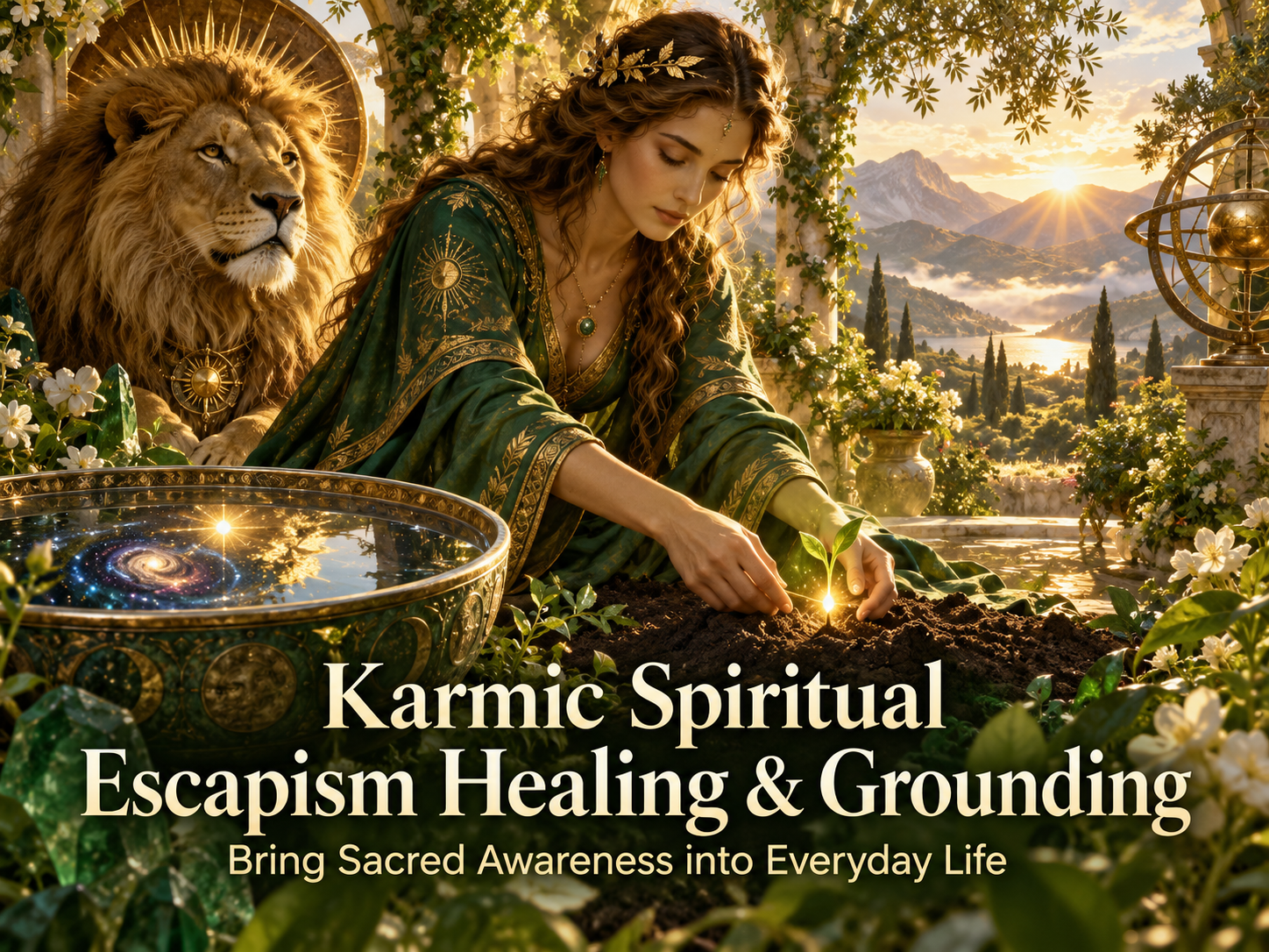 Karmic Spiritual Escapism Healing & Grounding