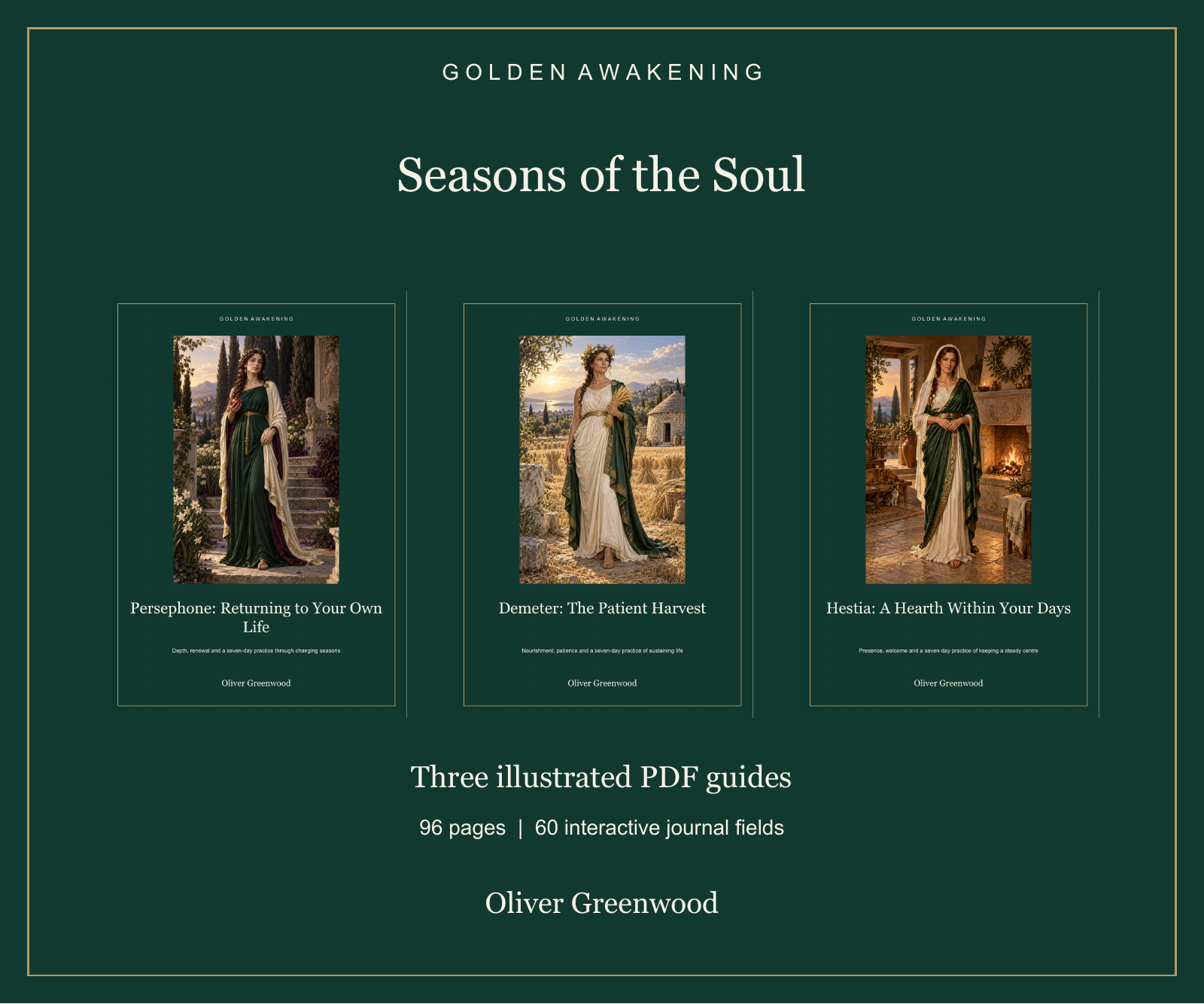 Seasons of the Soul — Persephone, Demeter & Hestia PDF Collection