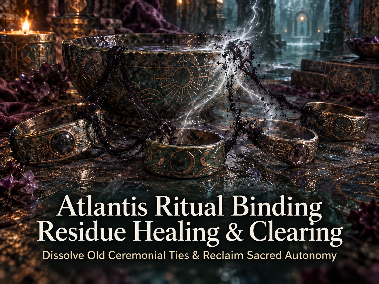 Atlantis Ritual Binding Residue Healing & Clearing