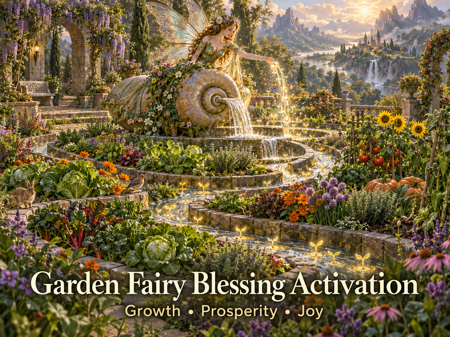 Garden Fairy Blessing Activation