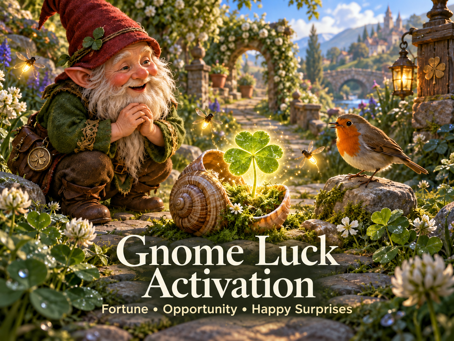 Gnome Luck Activation