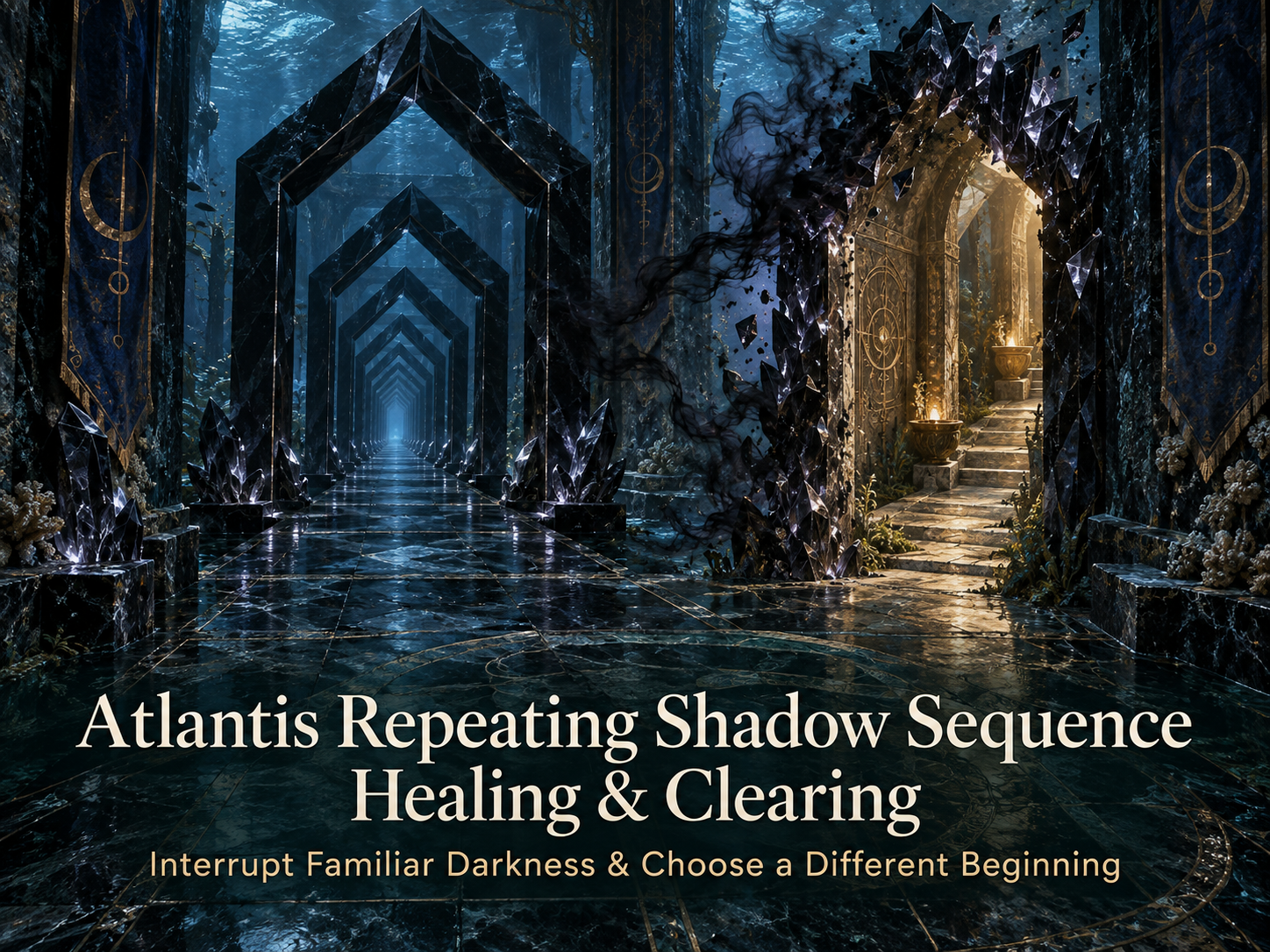 Atlantis Repeating Shadow Sequence Healing & Clearing