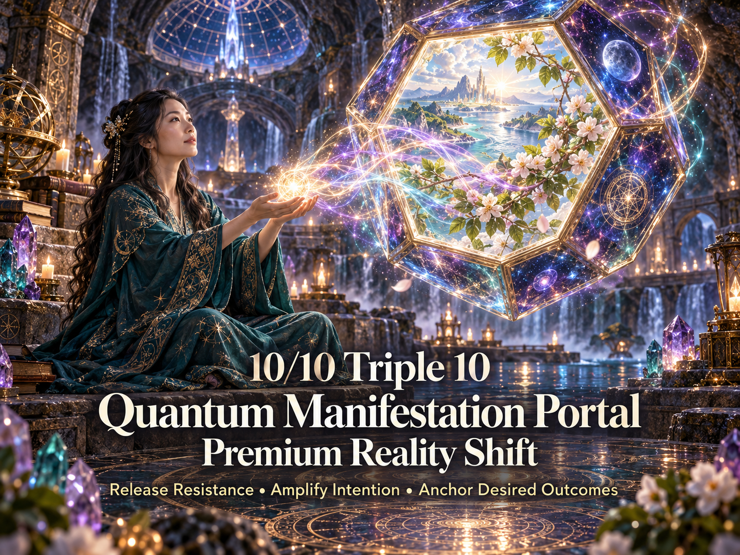 10/10 Triple 10 Quantum Manifestation Portal Premium Reality Shift