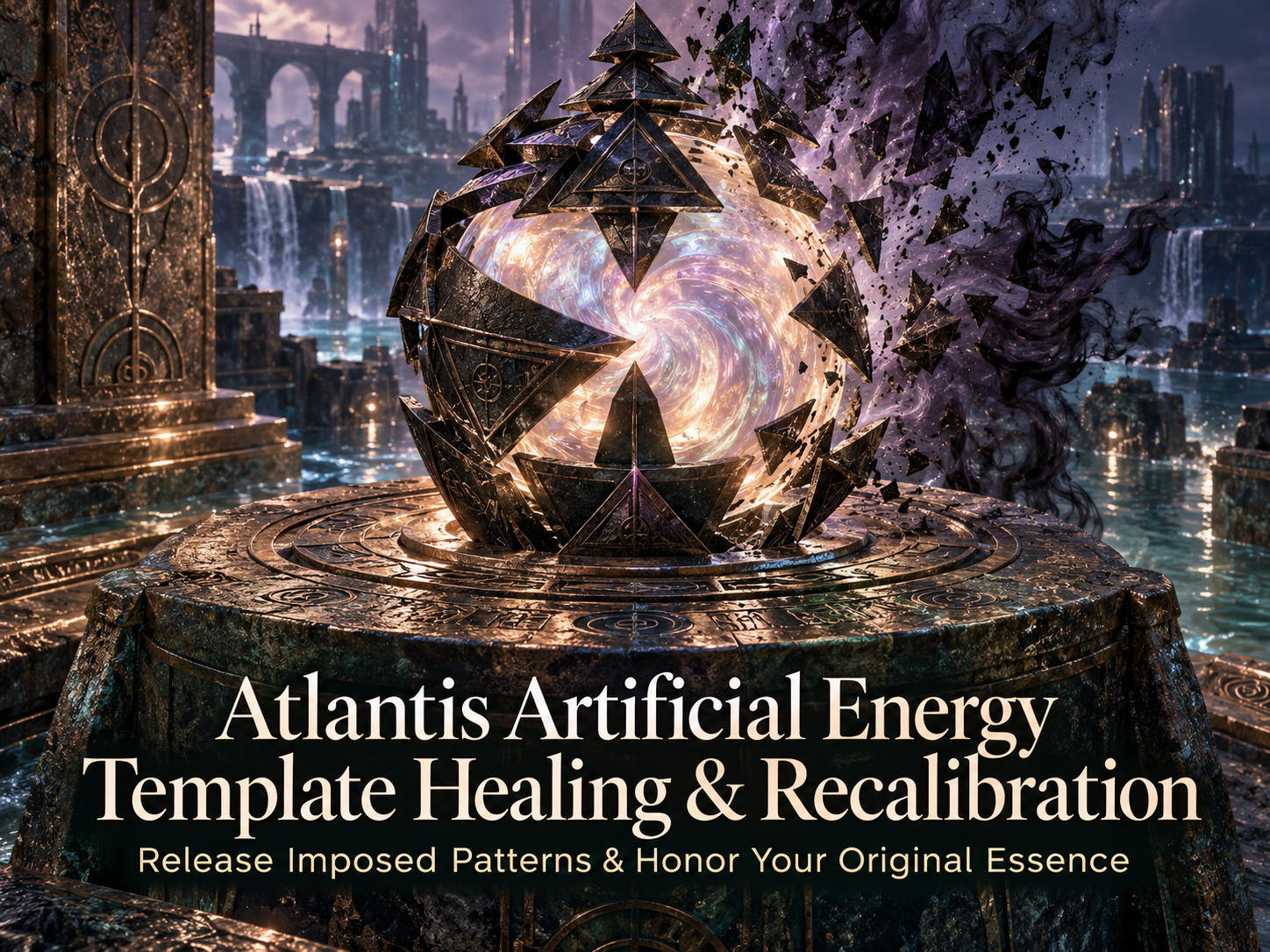 Atlantis Artificial Energy Template Healing & Recalibration