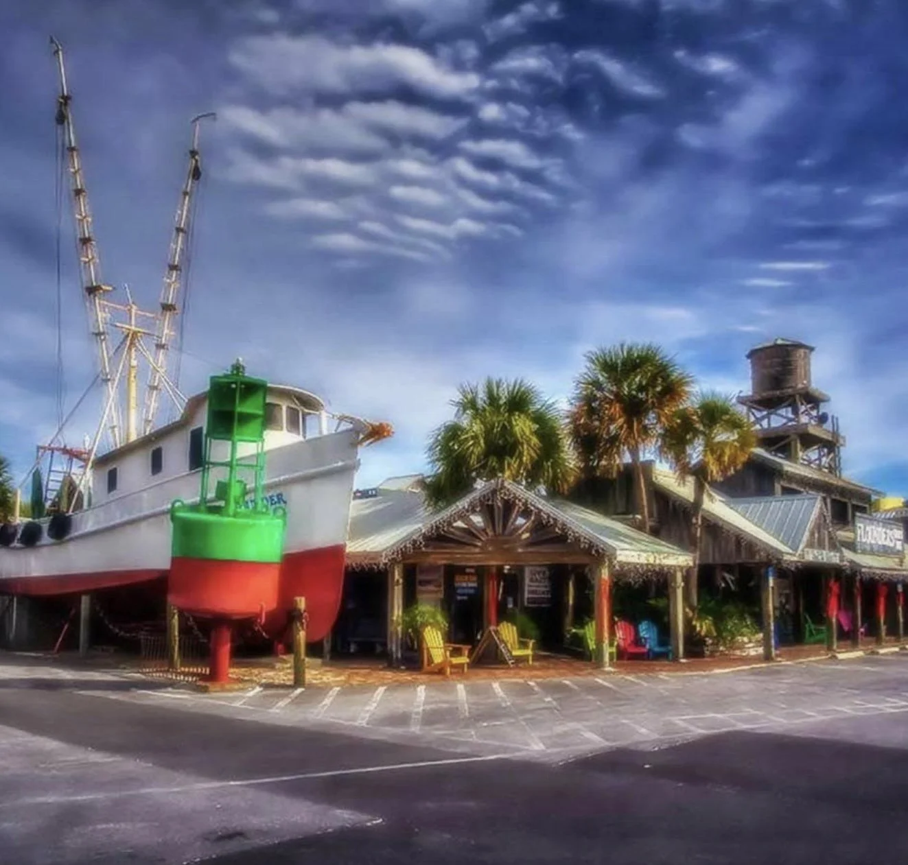 Dinner at Flounders Chowder House