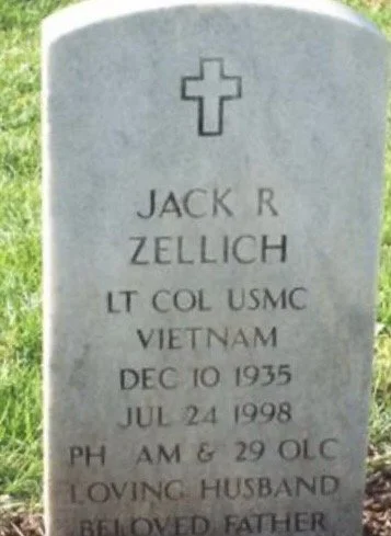 LtCol. Jack R. Zellich; July 24, 1998, PH, AM