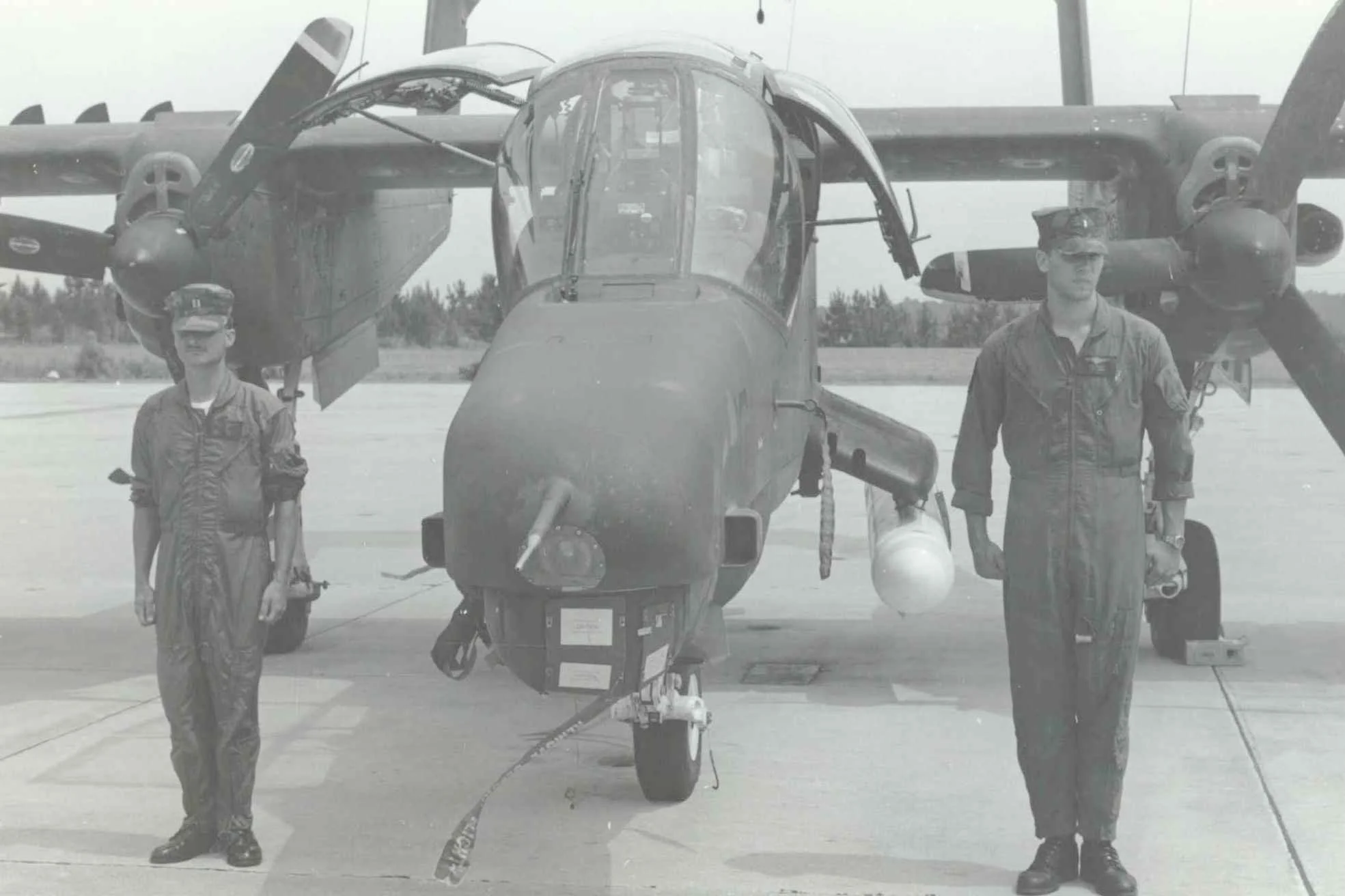 ___?___ & Beetle Bailey doing an Open House at MCAS New River, 1982