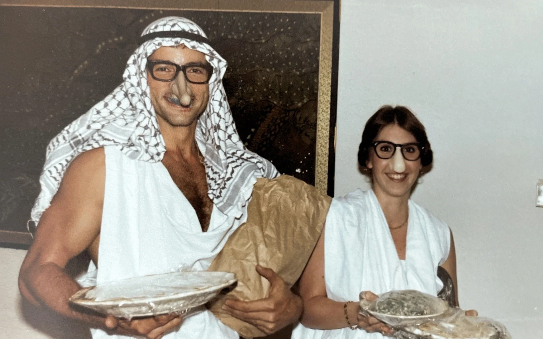 Dave & Diane Fuzessery; Toga #3 1984