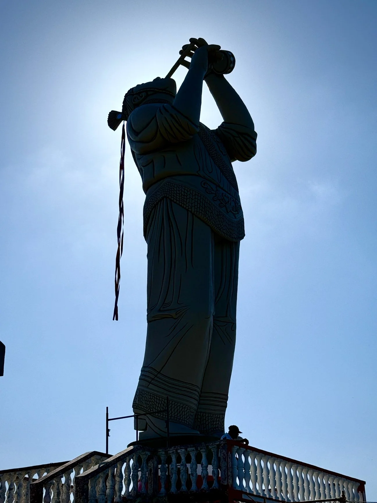 Statue to the Voladores, Papantla, Mexico.