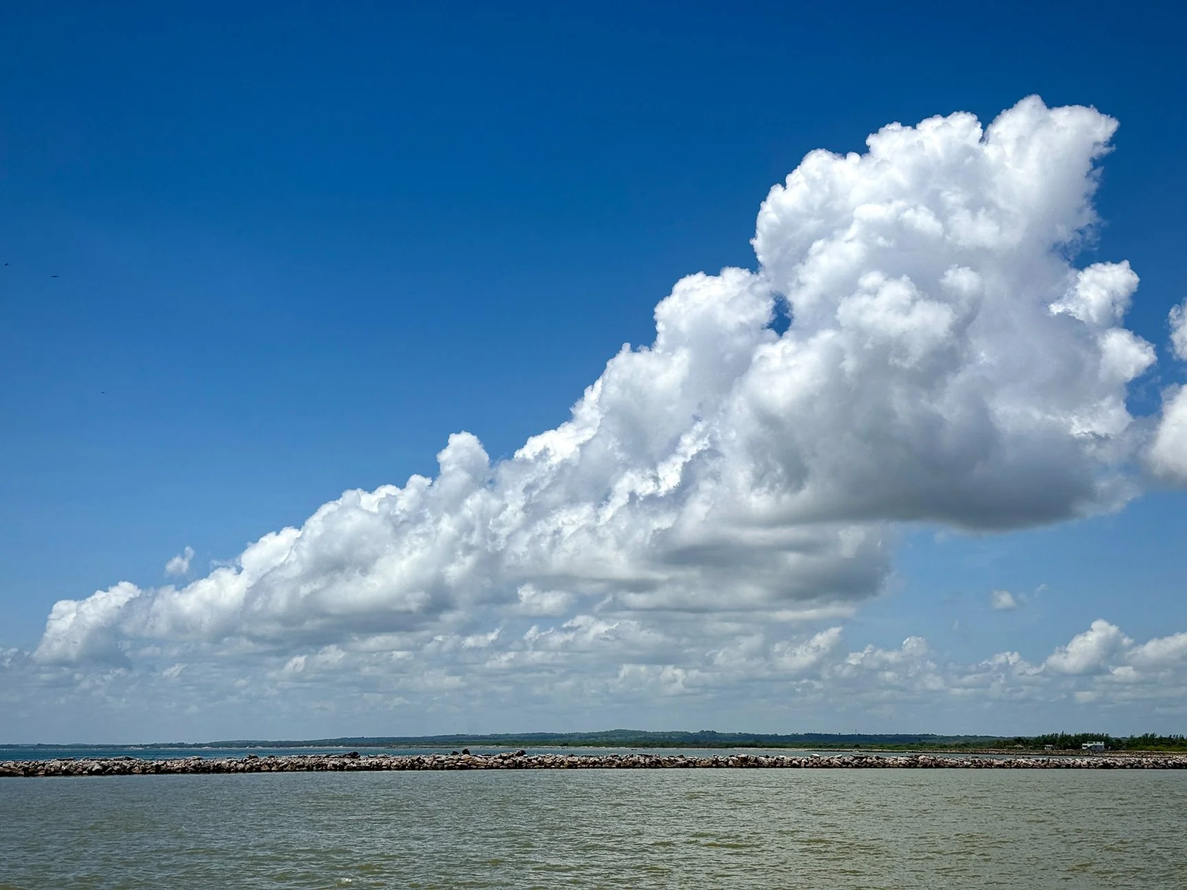 Cloud explosion. Miramar Beach, Tampico.