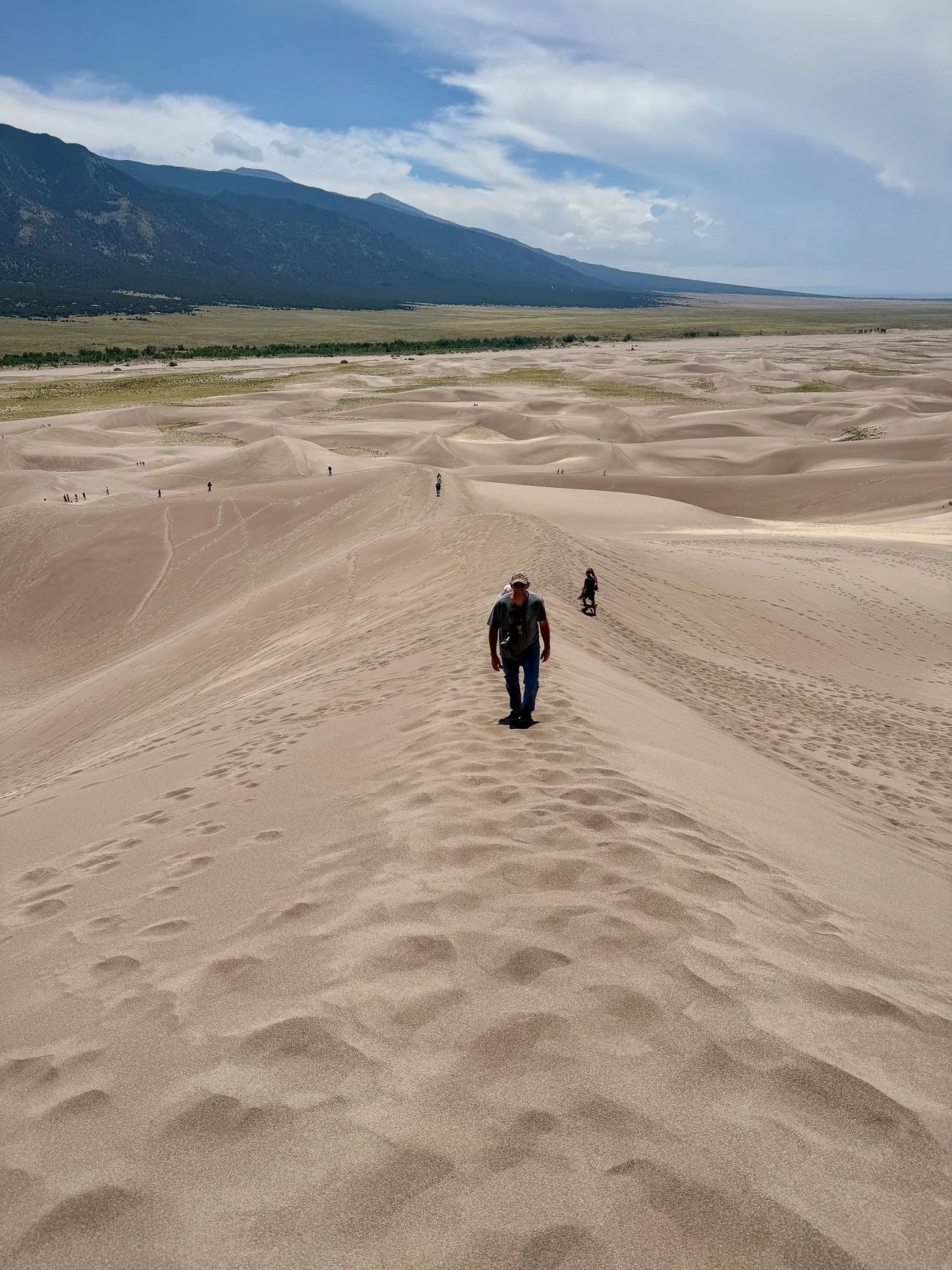 It looks flat here. It wasn't.