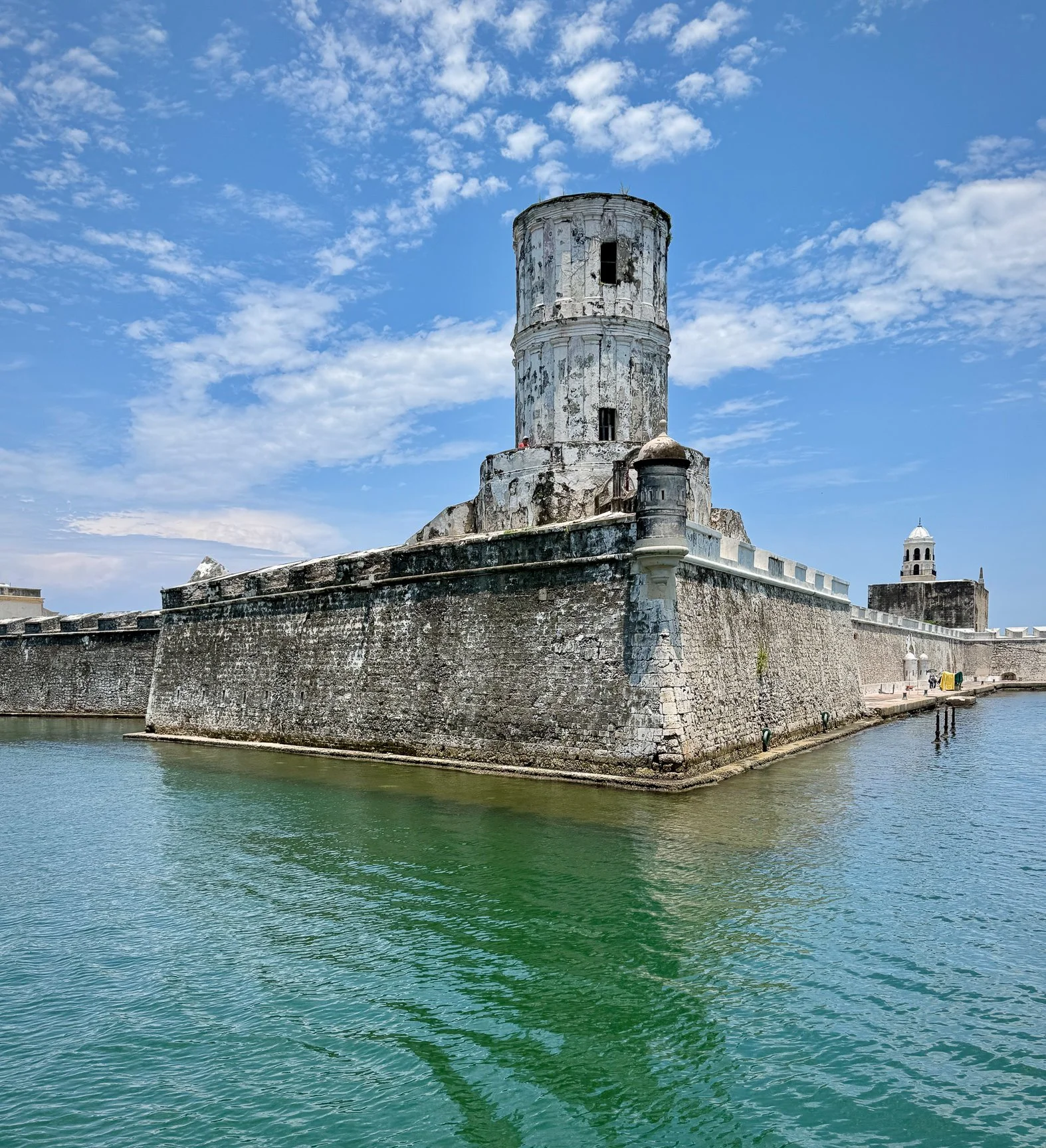 Fort San Juan de Ulúa
Guarding the port of Veracruz
(landing point of Hernán Cortés in 1519)