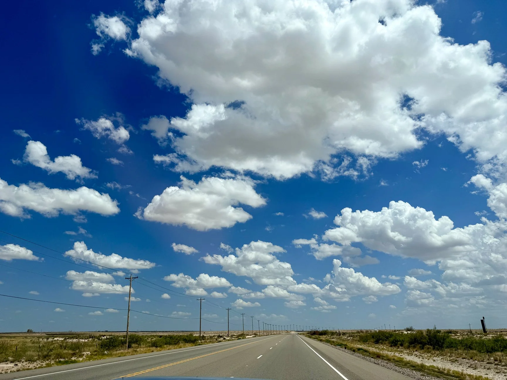 Outside Pecos, TX.