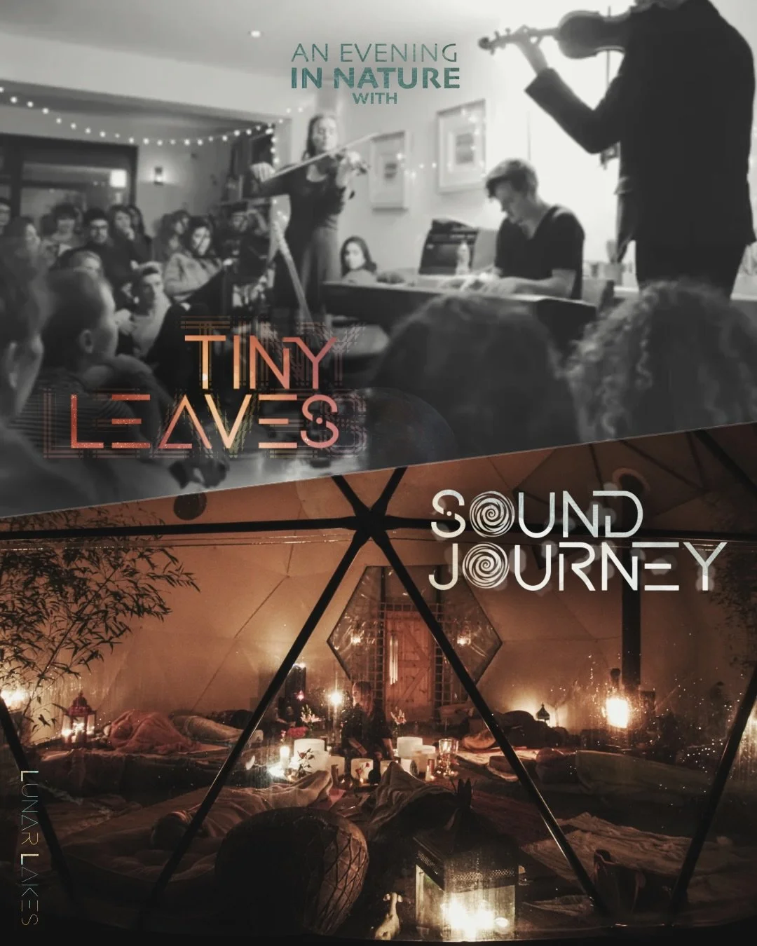 This upcoming weekend (Nov 29) we are looking forward to our End of Season event for Autumn - The Lunar Transmission - featuring 2 unique, immersive performances under the Lunar Lakes Dome -

⌇ Act 1 - SOUNDJOURNEY with Katy Joy ⌇

SOUNDJOURNEY is a 