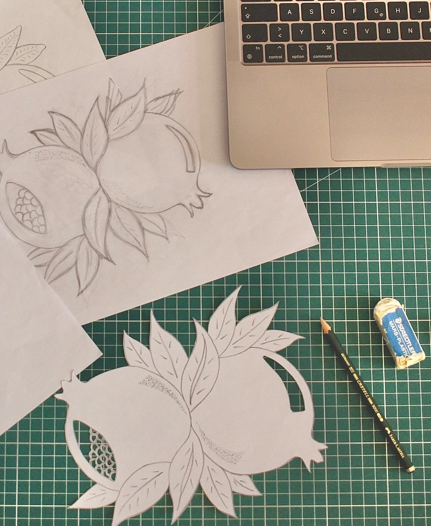 Before the aluminium, before the workshop, before your table... ✏️