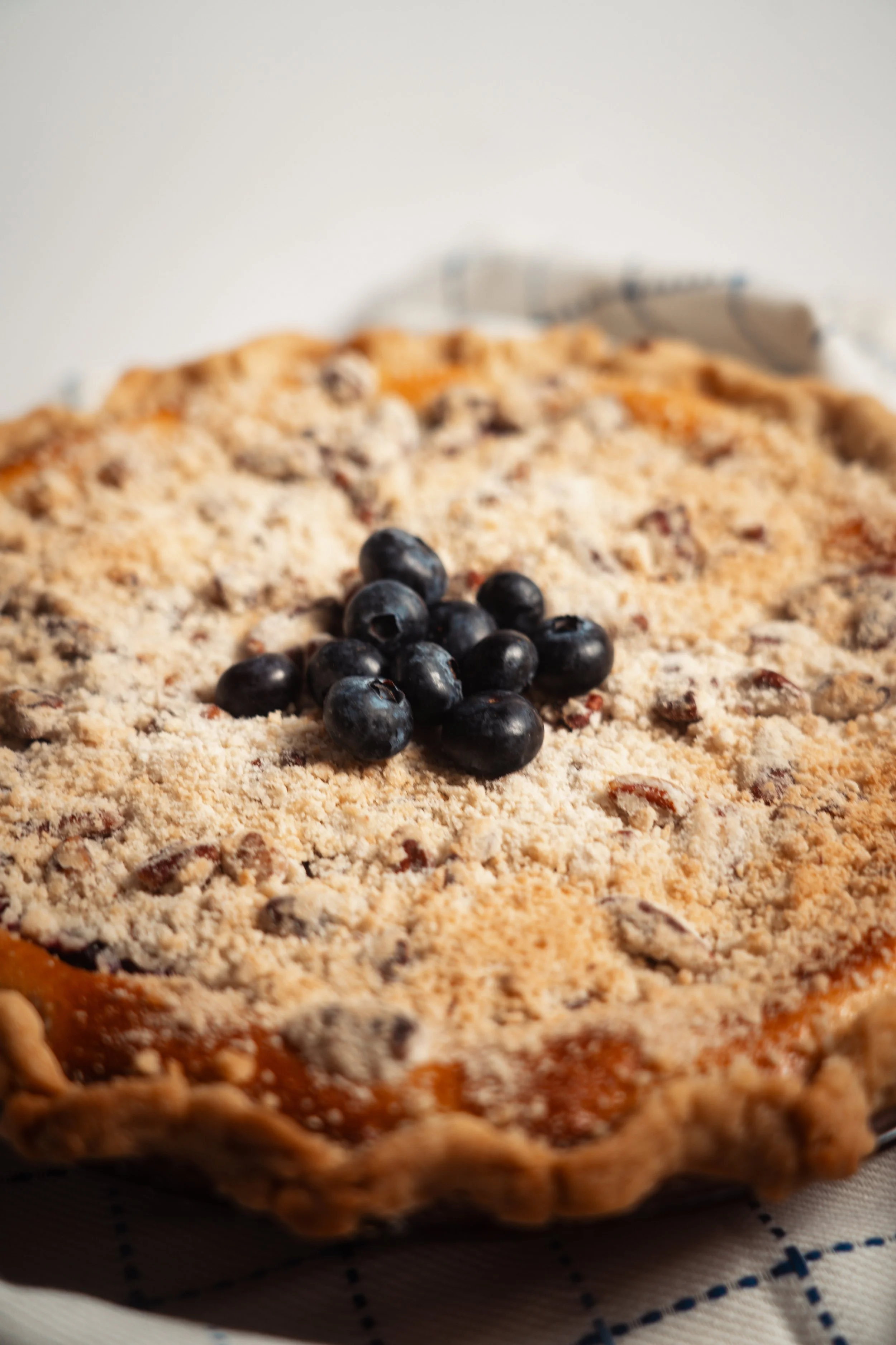 Mini Blueberry Cream Pie