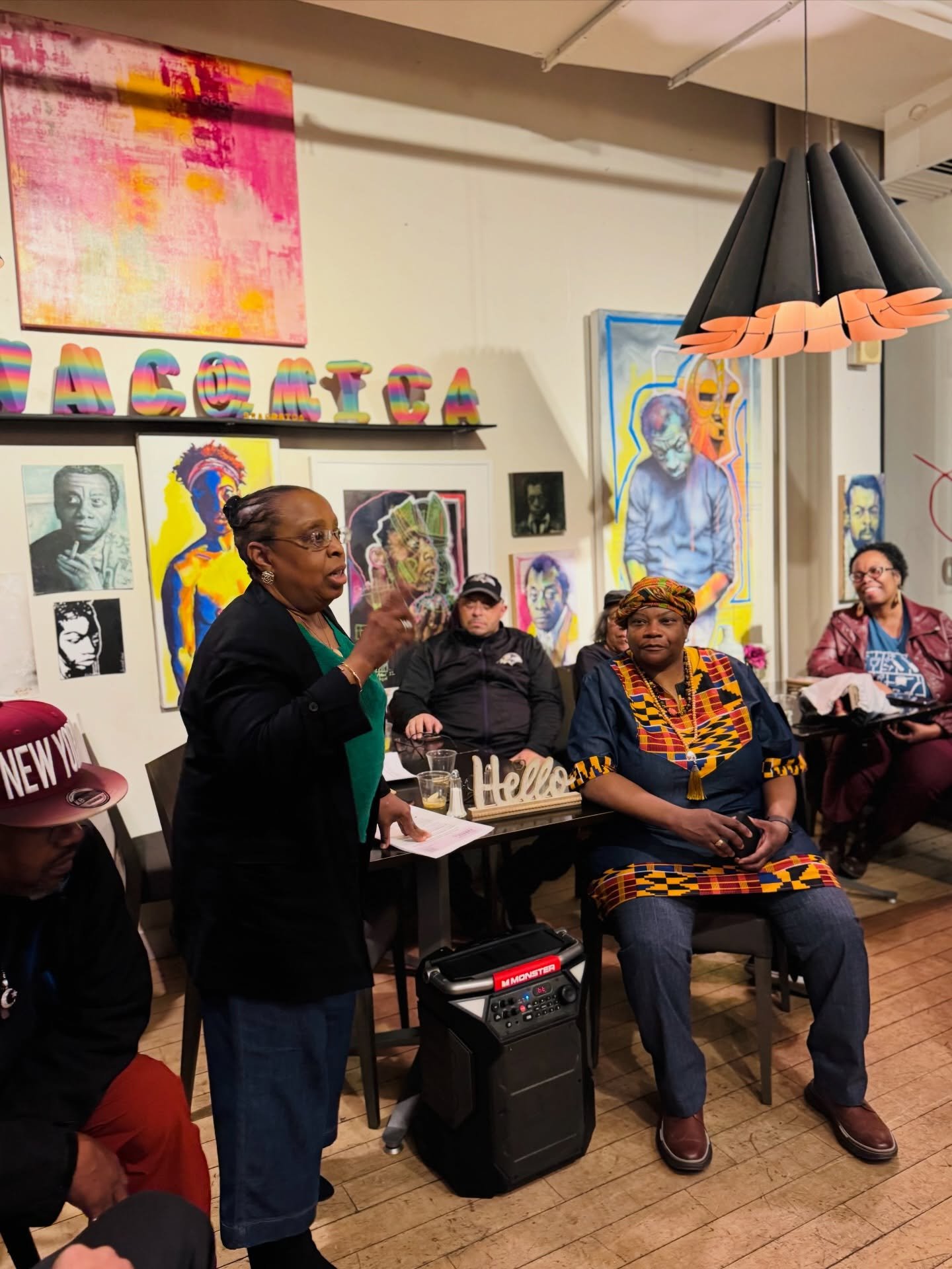 What a night! Monica Cooper and I held a powerful community conversation around reentry services and voting rights for incarcerated individuals. I have been and always will be showing up for folks in our community who are justice-impacted, from advoc