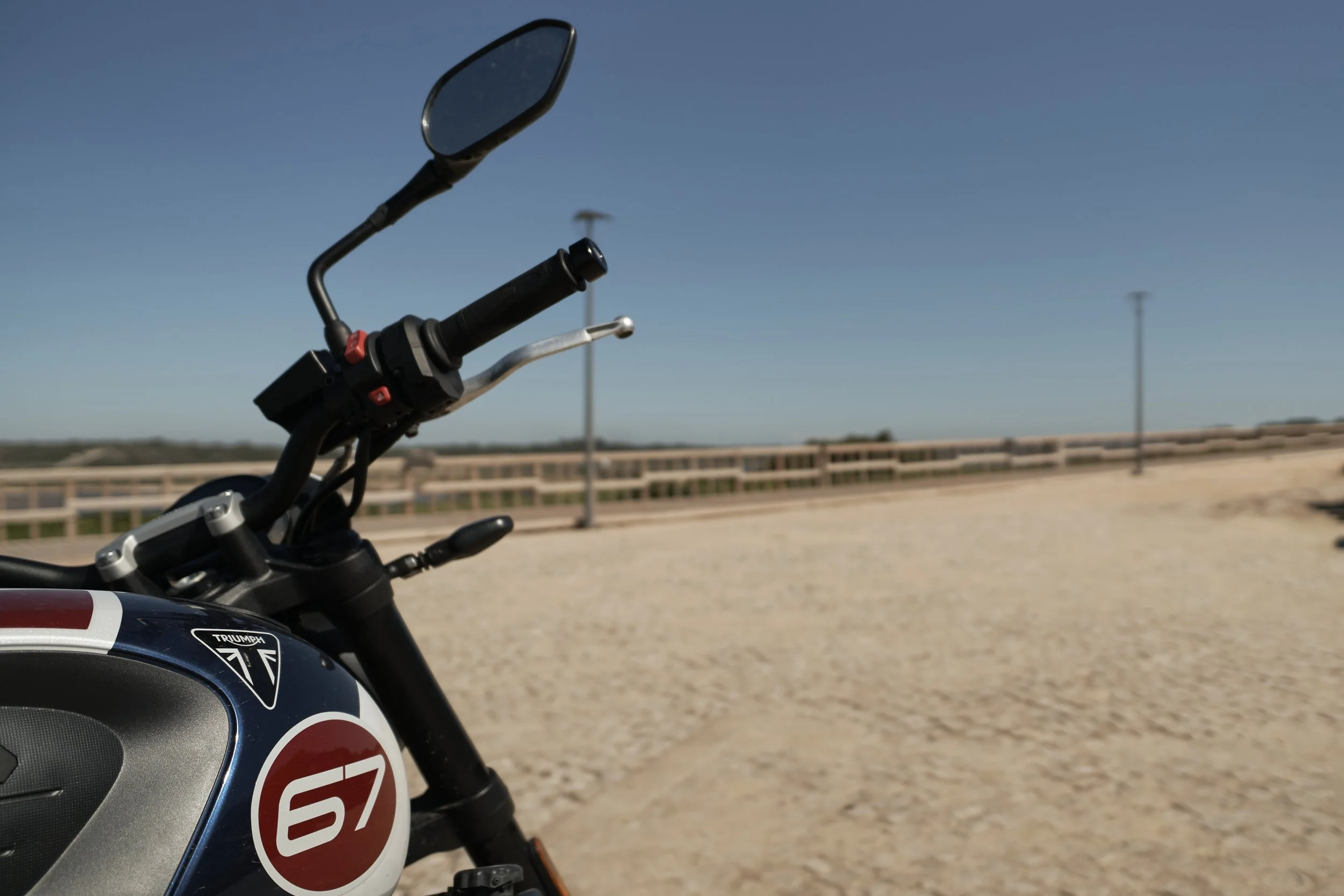 Um Passeio de Moto em Fotografias