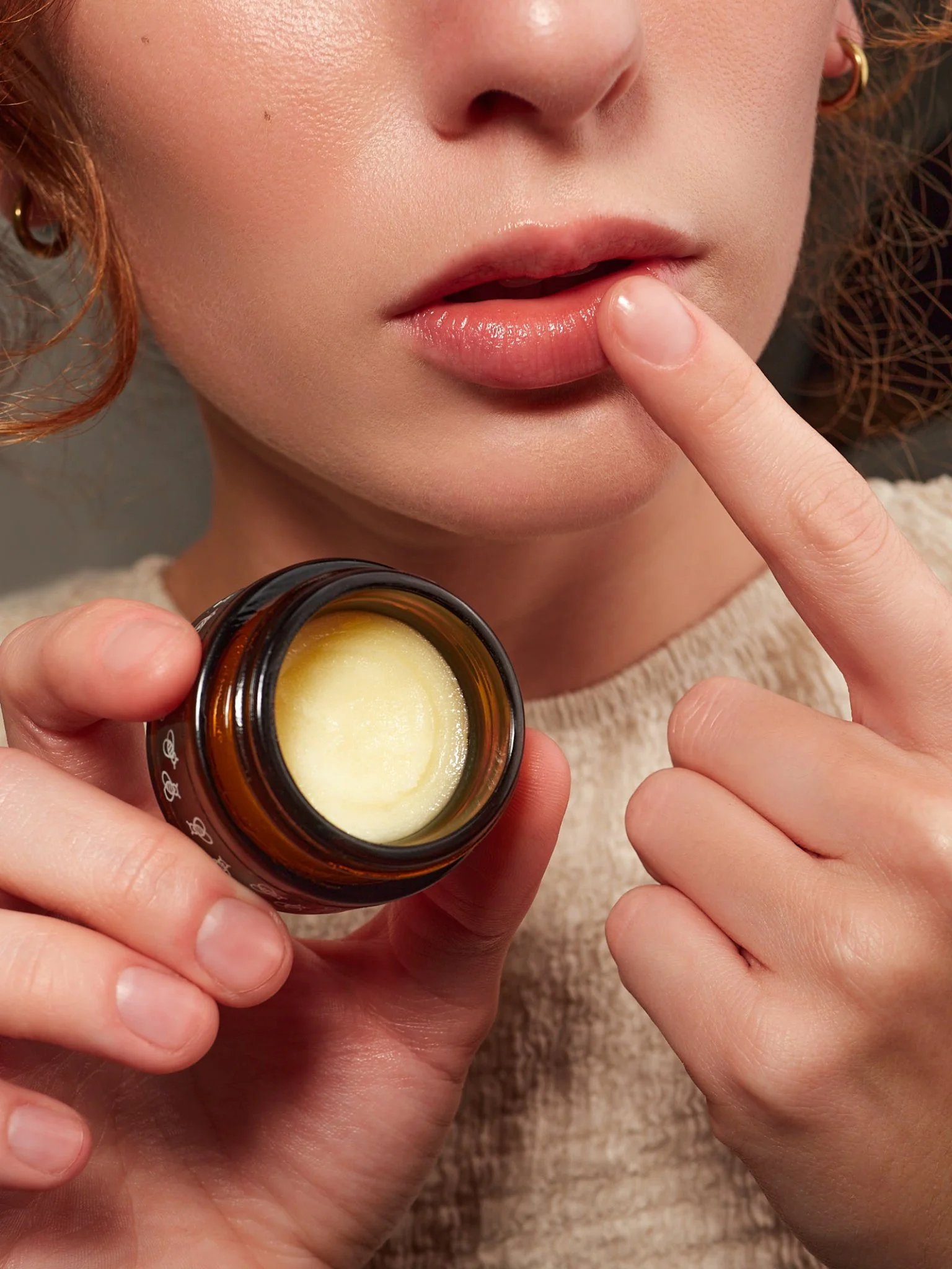 Skincare naturelle au miel.